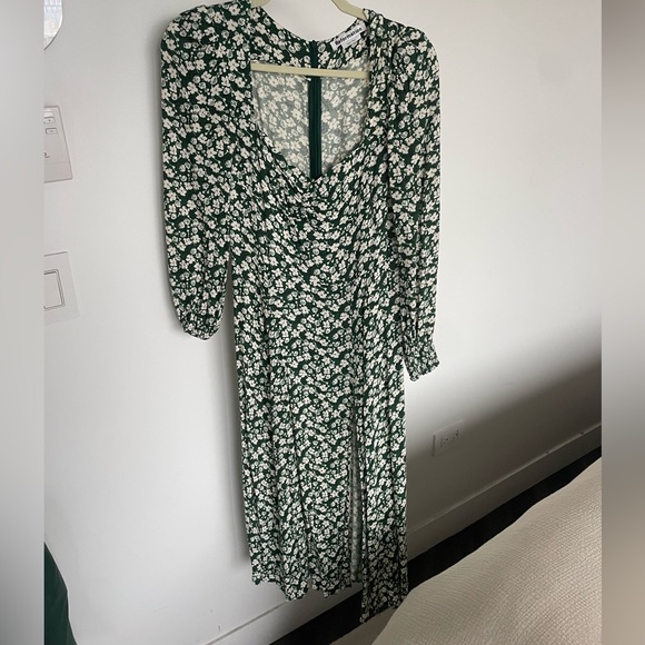 chinese dress ladies Reformation long sleeve midi dress